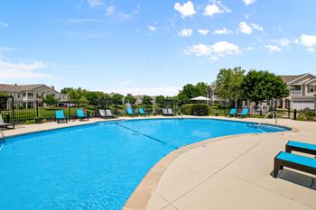 Outdoor saltwater pool