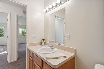Built-in linen closets