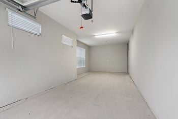 Attached garage parking