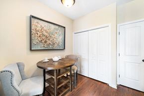 Clarksville apartment for rent - Separate Dining Area with Overhead lighting