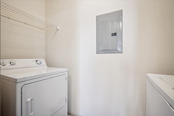 Full-size washer/dryer