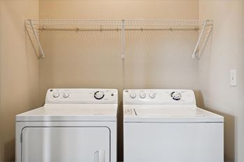 Full-size washer/dryer