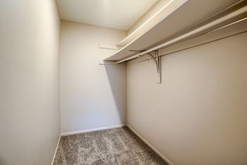 Spacious closets