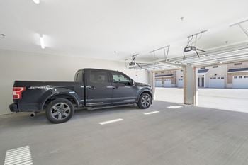 Attached garage parking