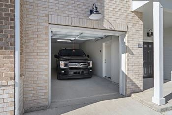 Attached garage parking