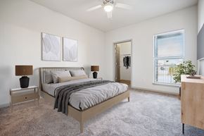 Clarksville apartment for rent - Bedroom with Plush Carpeting