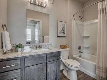 Granite bathroom vanities