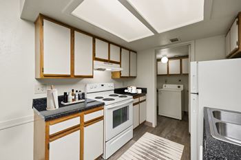 Fully equipped kitchen with open layout