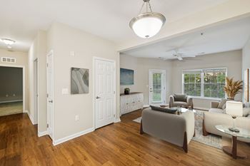 Wood-style vinyl flooring