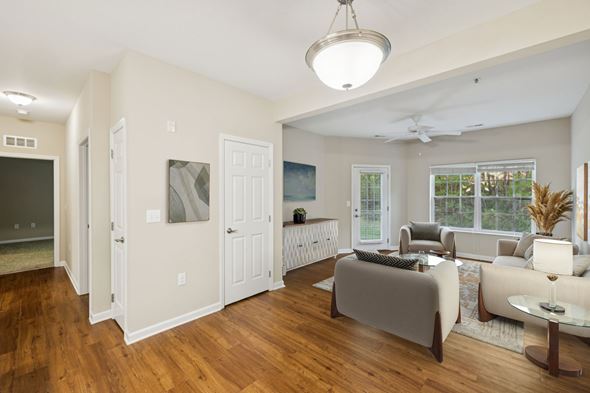Cleveland apartment for rent - Spacious Living Area With Wood-Style Flooring