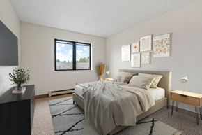 Rochester apartment for rent - Bedroom with Plush Carpeting