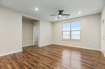 Wood-style plank flooring