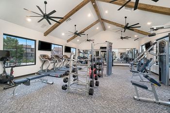 Fully-equipped fitness center