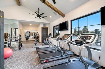 Fully-equipped fitness center