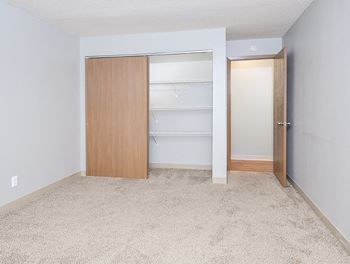 Spacious closets