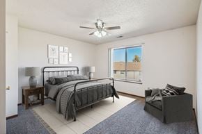 Cedar Rapids apartment for rent - Bedroom With Ceiling Fan