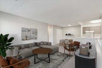 Separate dining room area