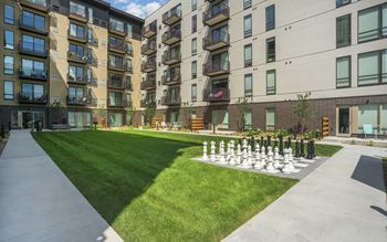 Four outdoor courtyards