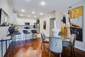 Bentonville apartment for rent - Open Concept Kitchen and Dining Area