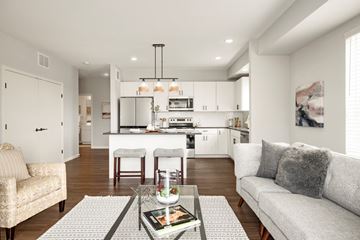 Richfield apartment for rent - a living room with a couch and a table