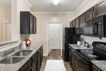 Black appliances