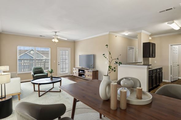 Smyrna apartment for rent - Spacious Living Area with Dining Room