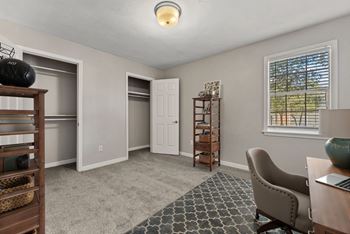 Spacious closets