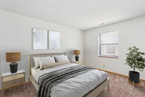 Wichita apartment for rent - Bedroom with Plush Carpeting