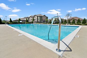 Outdoor saltwater pool