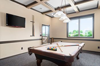 Billiards room