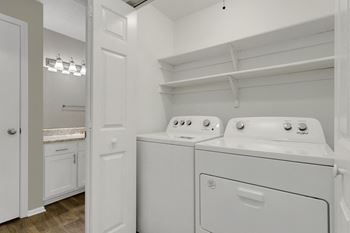 Full-size washer/dryer