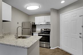Greenville apartment for rent - Renovated Kitchen with Granite Countertops