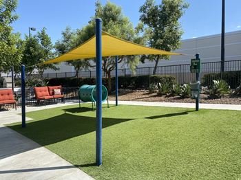 Pet-friendly community with bark park