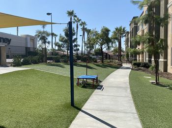 Pet-friendly community with bark park