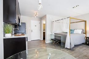 Bluffton apartment for rent - a studio floor plan at Nextloft Apartments, South Carolina