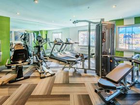 Bluffton apartment for rent - fitness center at Nextloft, Bluffton, South Carolina