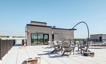 Rooftop deck