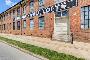Asheboro apartment for rent - Entrance at Asheboro Mill Lofts, Asheboro, North Carolina