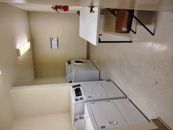 White washing machines