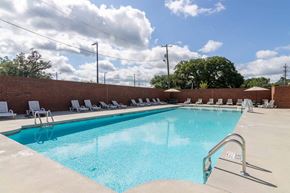 Savannah apartment for rent - A large outdoor swimming pool  at Ogeechee Place, Savannah, GA, 31405