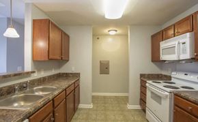 Greenville apartment for rent - Phase I Kitchen at The Parker at Cone Apartments, Greenville, North Carolina
