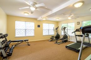Marion apartment for rent - Fitness Studio at Spaulding Woods Apartments, Marion, 28752