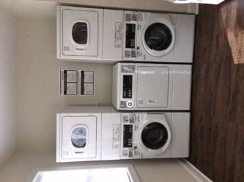 Laundry room with washer and dryer