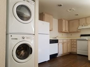 Flagstaff apartment for rent - In-unit washer and dryer and kitchen at university west apartments in flagstaff az