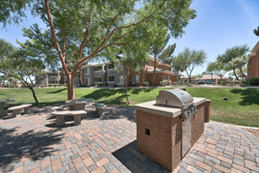 Goodyear apartment for rent - BBQ Grill at Desert Sage Apartments in Goodyear Arizona