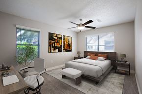 Tucson townhouse for rent - Bedroom at Orange Tree Village Apartments in Tucson Arizona
