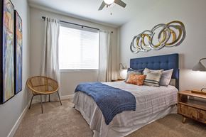 Phoenix apartment for rent - Bedroom at Senderos at South Mountain in Phoenix AZ September 2020