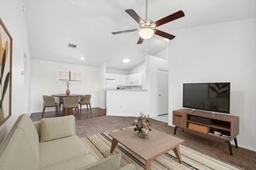 Bullhead City apartment for rent - a living room with a couch and a tv