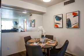 Albuquerque apartment for rent - Dining Area at Whispering Sands Apartments in Albuquerque