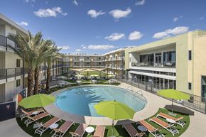 Tucson apartment for rent - Full Pool View at Cabana Bridges Apartments in Tucson Arizona